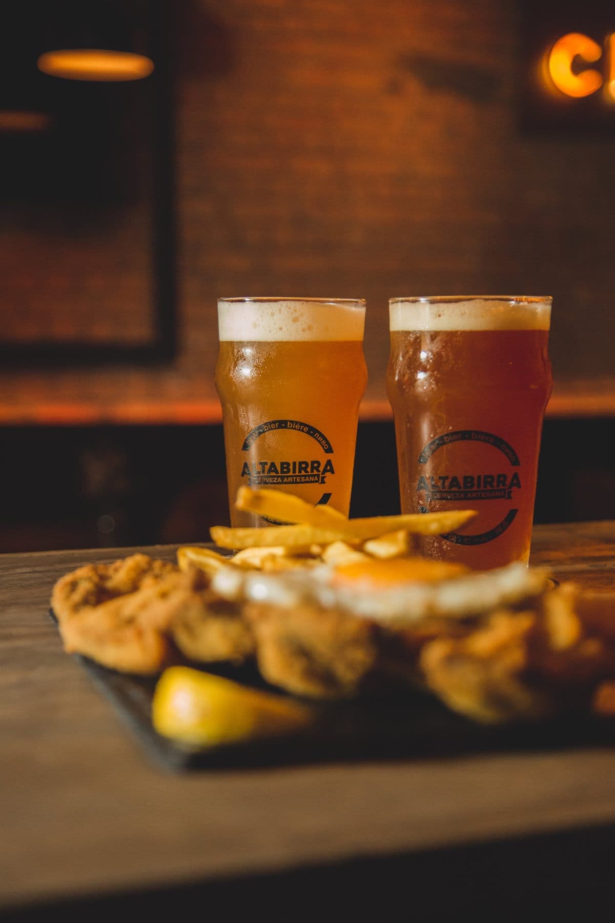 Dos pintas de Altabirra